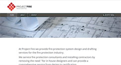 Desktop Screenshot of projectfire.com.au